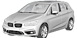 BMW F45 C2004 Fault Code
